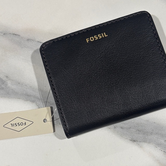 Fossil Handbags - Fossil Black Leather Card Holder